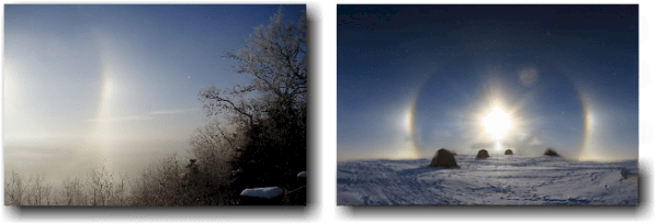 Icebow and Sundog
