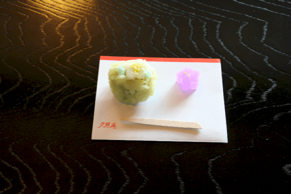 sweet delights served during a Japanese 'Tea Ceremony'