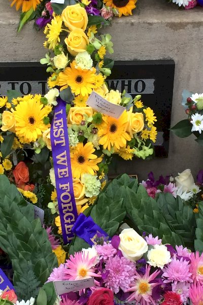 "Lest We Forget"