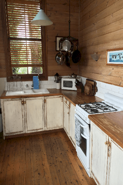 Part of the spacious kitchen