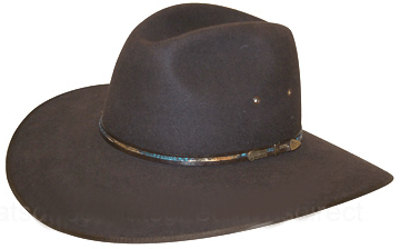 Dahni's 'Blue Moutains' Akubra, size 58 color: Loden (dark blue)