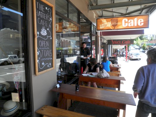 Cafe for while you wait for your hat or wear while you enjoy the Cafe