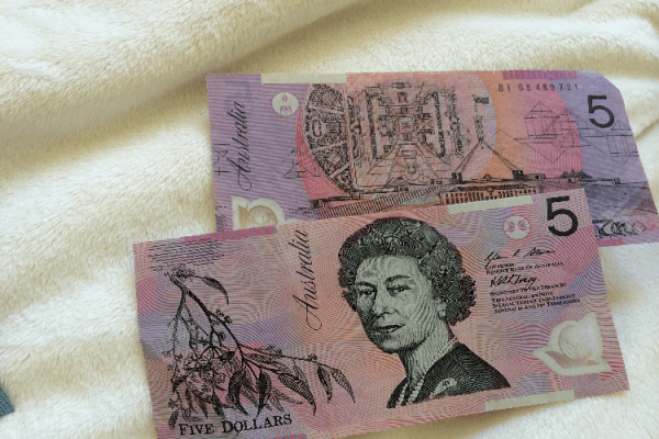 Currency from Australia (paper)