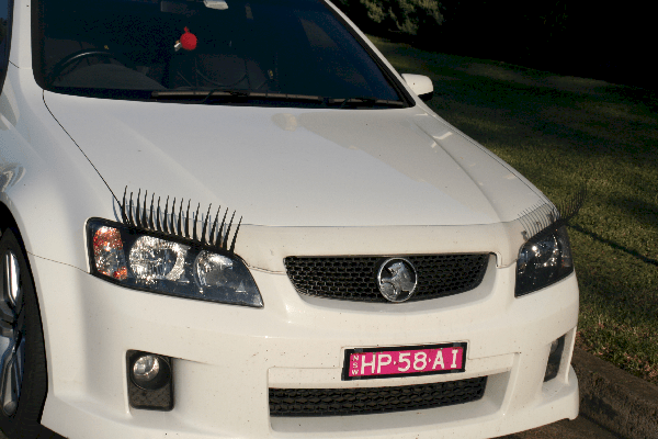 Eyelash Car