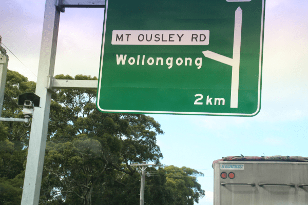 Road sign to the Ocean