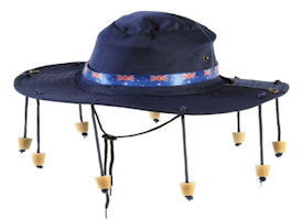 Swagman's cork hat