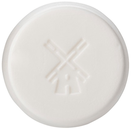 creamy white