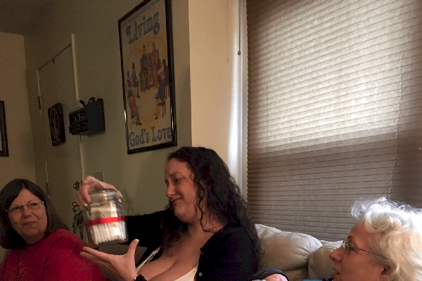 Just a bunch of notes in a jar presented to the new Mommy 12/25/15