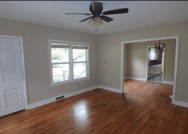 Kitchen, Diniing Room and Living Room