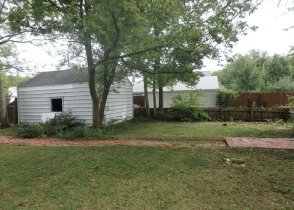 Rear of Home